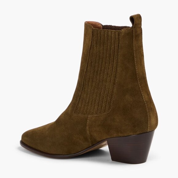 SANDRO Amelya Suede Ankle Boots - 36 - NWT - Picture 3 of 4